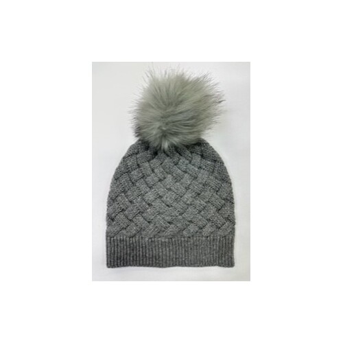 Holiday Cloudy Day Beanie - Grey Marle