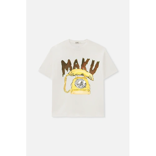 Maku Banana Phone Oversize Tshirt