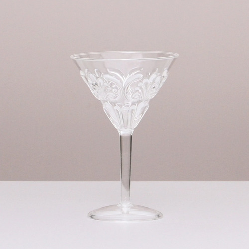 Indigo Love Collectors Flemington Acrylic Martini Glass - Clear