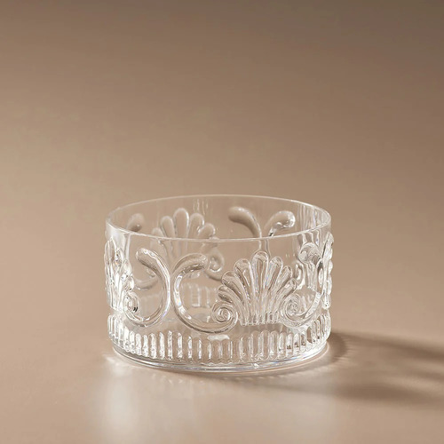 Indigo Love Collectors Flemington Acrylic Snack Bowl - Clear
