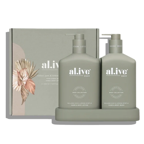 Al.Ive Body Wash & Lotion Duo - Willow Gum & Lemon Myrtle
