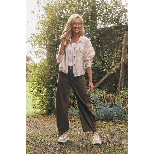 Italian Star Weekender Jacket - Beige