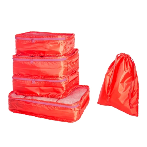 isGift Packing Cubes Fly With Me 5pcs Set - Red