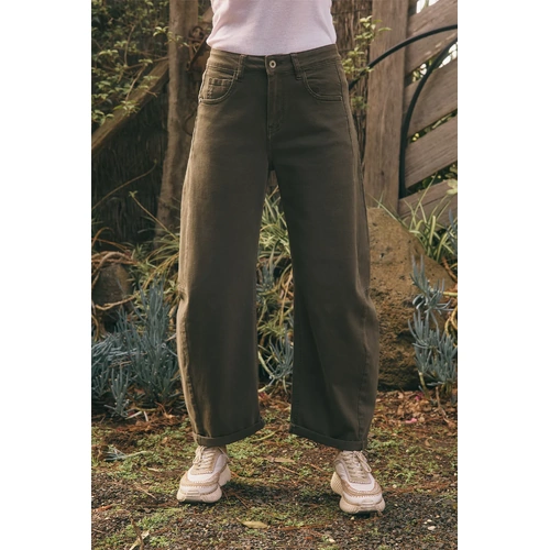 Italian Star Idaho Barrel Jean - Military