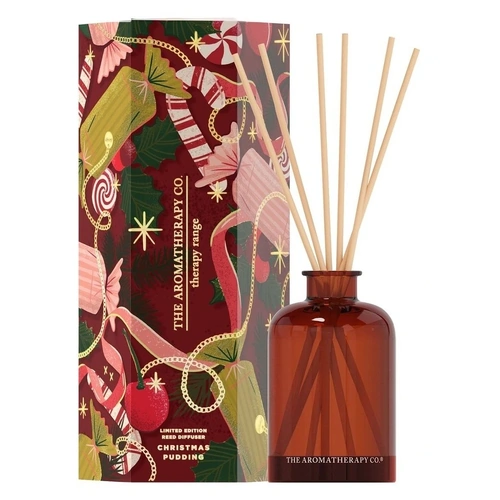 The Aromatherapy Co Therapy LE Diffuser 100ml - Christmas Pudding