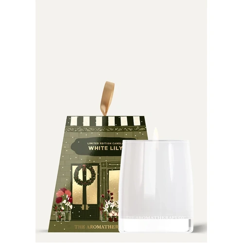 The Aromatherapy Co. Festive Candle - White Lily