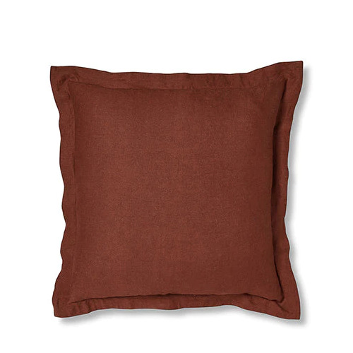 Ivory Riley Brick Linen Cushion 55cm