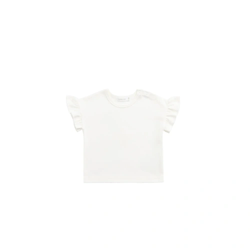 Jamie Kay Pima Cotton Antoinette Top - Parchment