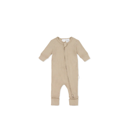 Jamie Kay Organic Cotton Modal Frankie Onepiece - Fawn [Size: 1Y]