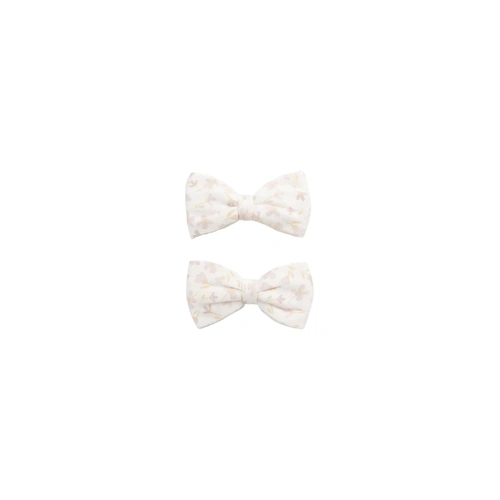 Jamie Kay Organic Cotton Noelle 2pk Bow - Aries Mauve