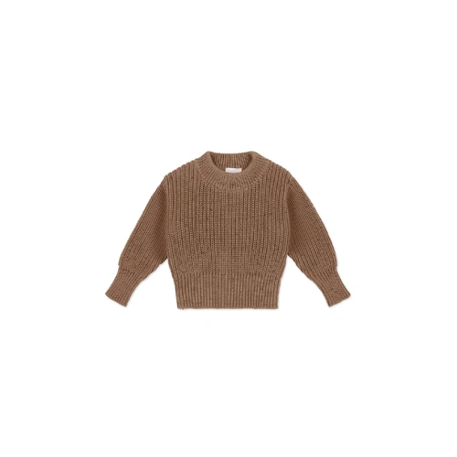 Jamie Kay Leon Knit Jumper - Tiger Fleck