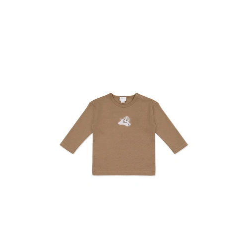 Jamie Kay Pima Cotton Arnold Long Sleeve Top - Tiger Sasha Puppy