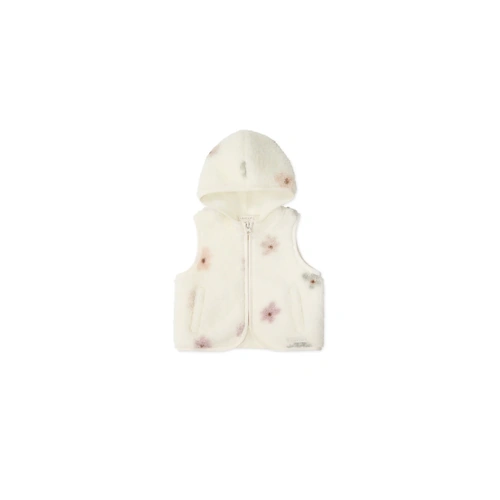 Jamie Kay Kai Sherpa Vest - Fifi Spaced Egret