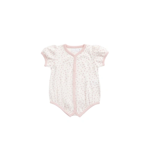 Jamie Kay Organic Cotton Antoinette Playsuit - Victoria Blush