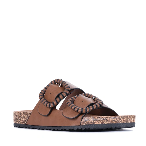Los Cabos Jirona Sandal - Chocolate