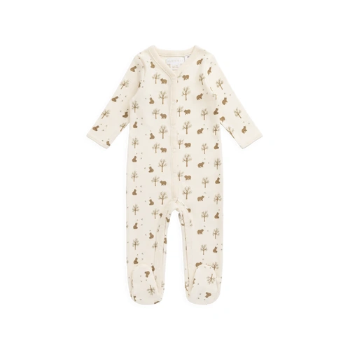 Jamie Kay Organic Cotton Murphy Onepiece - Honey Bear Cloud
