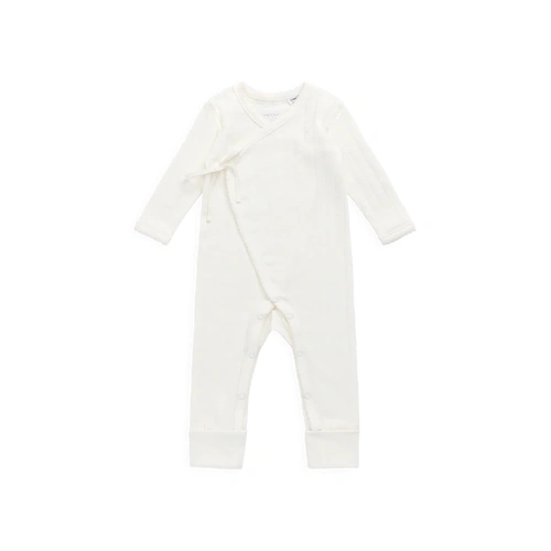 Jamie Kay Organic Estelle Onepiece - Sweet Heart Pointelle