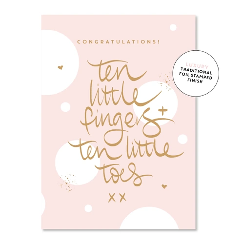 Just Smitten - 10 Fingers and Toes Pink
