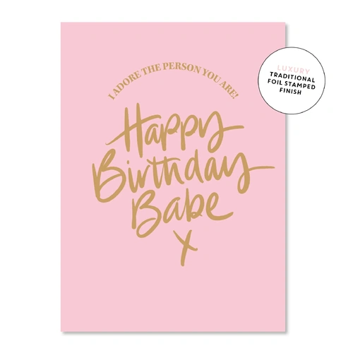 Just Smitten - Happy Birthday Babe X