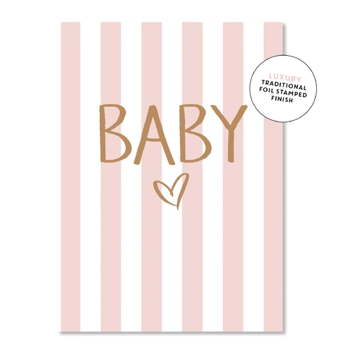 Just Smitten - Baby Bold Stripe Pink