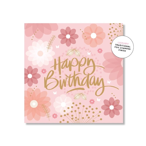 Just Smitten - Floral Birthday