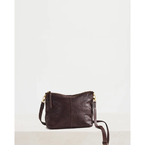 Juju & Co Tumbled Large Essential Pouch - Chocolate