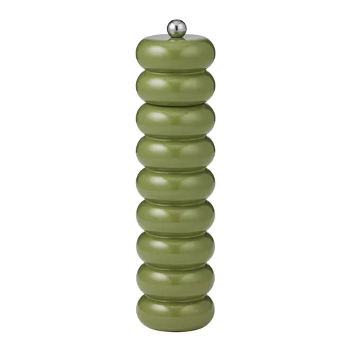 Assemble Delphi Wood S&P Grinder 6x24cm - Olive