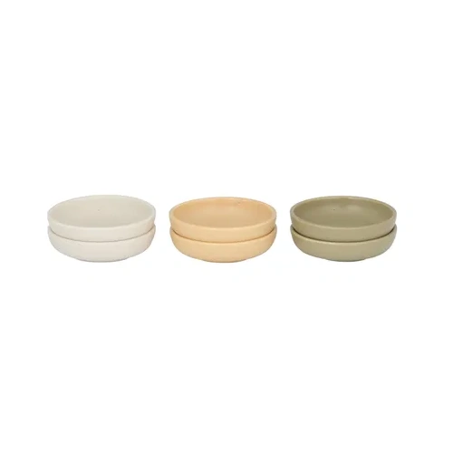 Assemble Dawn Set of 6 Ceramic Condiment Dish 9.5cm