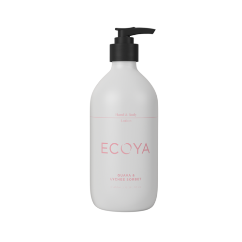 Ecoya - Hand & Body Lotion 450ml-Guava & Lychee Sorbet