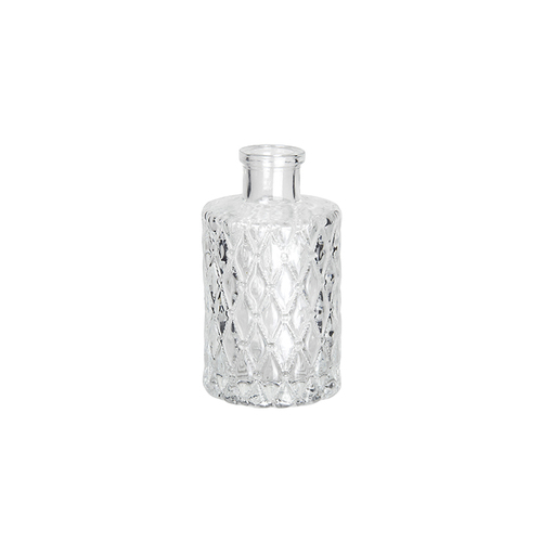 Pure Goss Glass Bottle Criss Cross Small