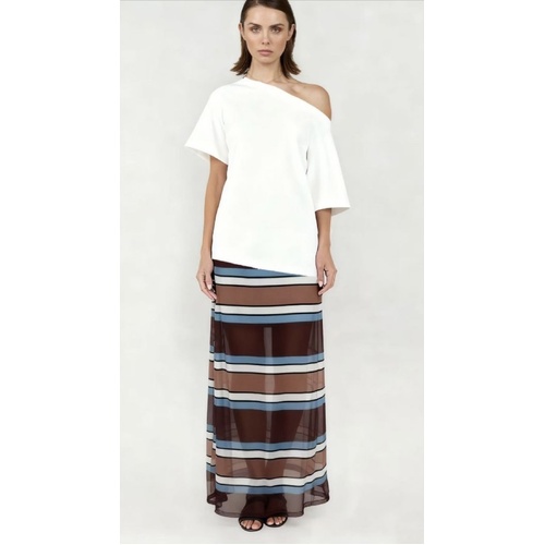 YH & CO Slouch Tee - White Slouch Tee