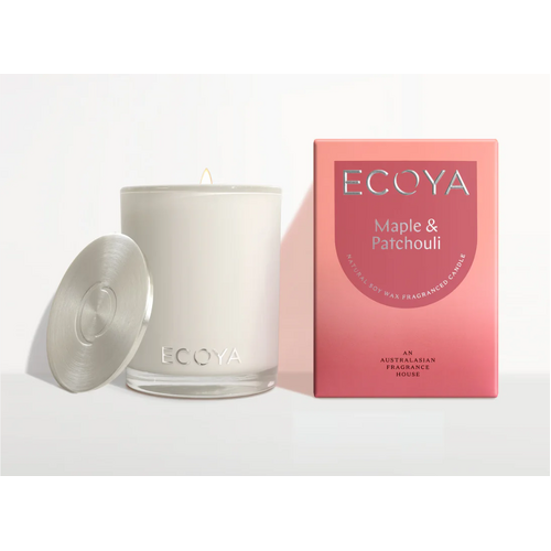 Ecoya Madison Candle 400g - Maple & Patchouli