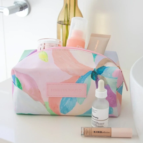 Mindful Marlo Box Makeup Bag - Romy