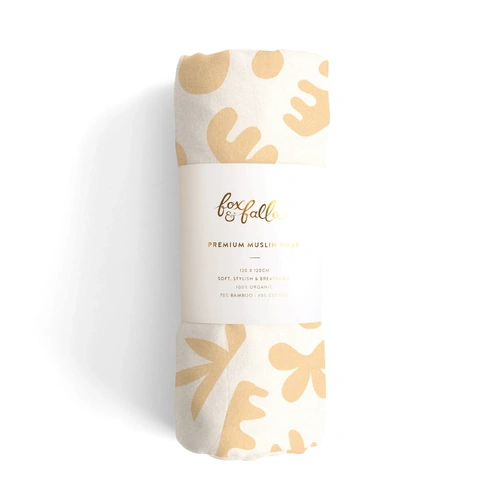 Fox & Fallow Helios Organic Muslin Wrap Swaddle
