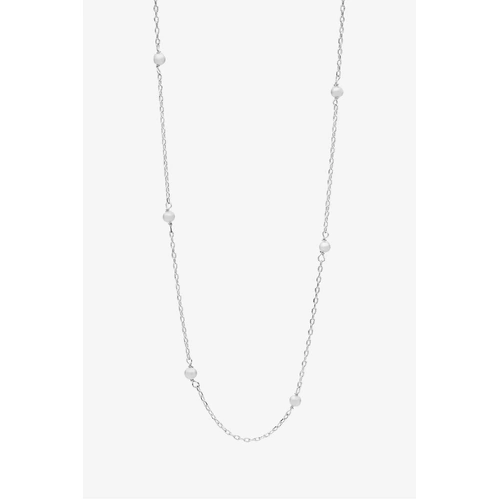 Liberte Lilibet Pearl Necklace - Silver