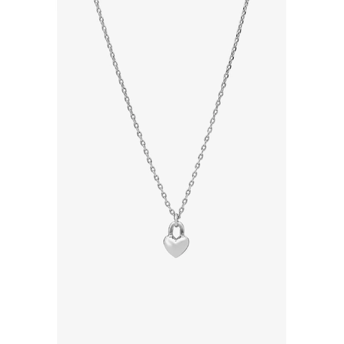Liberte Winnie Heart Necklace - Silver