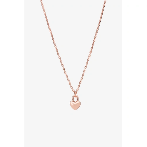 Liberte Winnie Heart Necklace - Rose Gold