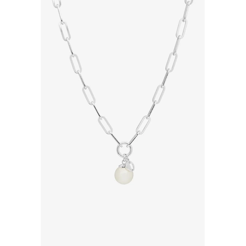 Liberte Hayley Pearl Necklace - Silver