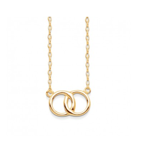 Urbanwall Jewellery Silver Essentials Necklace - Gold