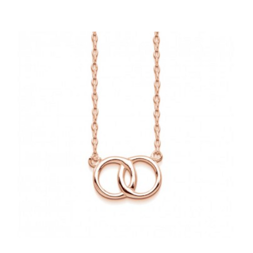 Urbanwall Jewellery Silver Essentials Necklace - Rose Gold