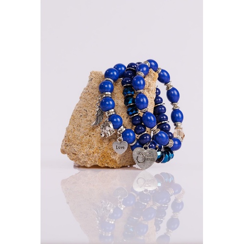 Jaz Flowers Stretchy Doodah Stack Bracelet - Nina