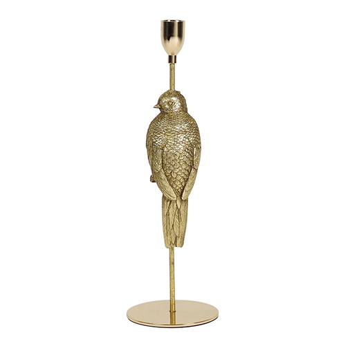 Pure Colby Resin Gold Quetzal Candle Holder