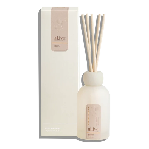 Al.ive Body Reed Diffuser - Apricot & Sweet Fig