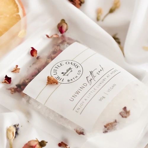 The Little Oasis Bath Co Mini Magnesium Bath Soak - Unwind