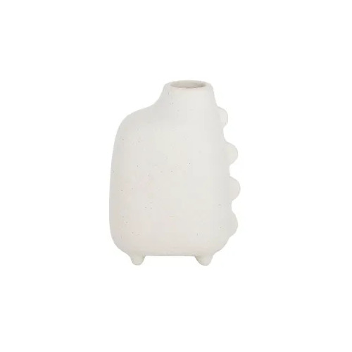 Coast to Coast Everett Ceramic Vase 7x5x9.5cm - White