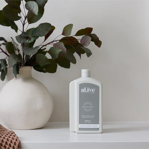 Al.ive 1 L Wash Refill - Green Pepper & Lotus