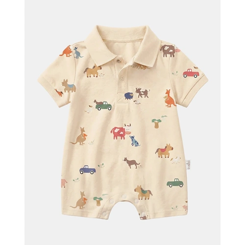 Toshi Onesie S/S Polo Arcadia - Station Hands