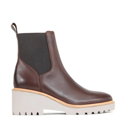 EOS Pace W Leather Ankle Boot - Chestnut [Size: 38]