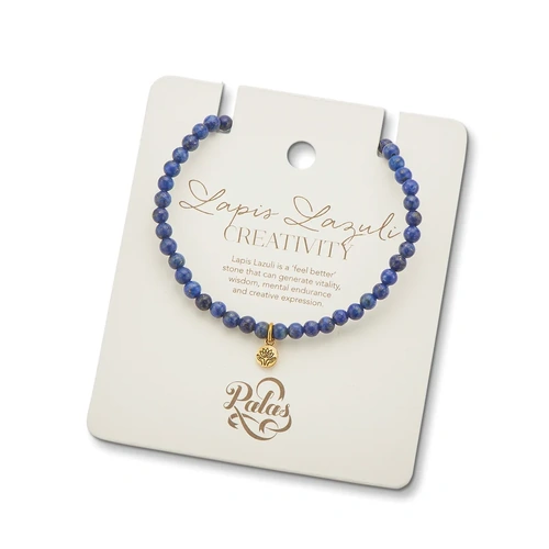 Palas Lapis Lazuli 'Creativity' Healing Gem Bracelet
