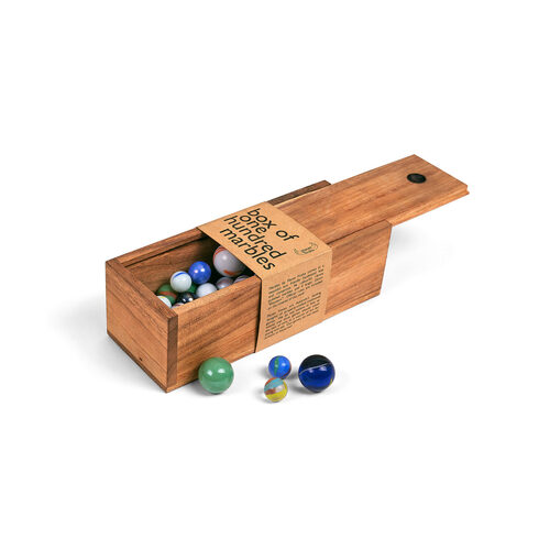 Planet Finska Box of 100 Marbles